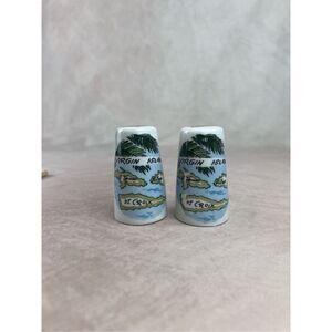 Vintage Virgin Islands Salt and Pepper Shakers